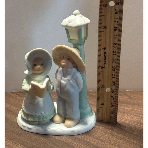 Vintage 1992 Porcelain Figurine Joy To The World Homco Circle of Friends - Picture 6 of 8